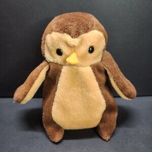TY Beanie Baby - Hoot The Owl Plush Stuffed Animal 5.25'' Soft Toy